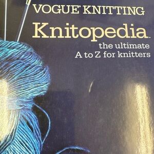 Vintage Vogue 2011 Knitting Knitopedia Book the Ultimate A-Z for knitters